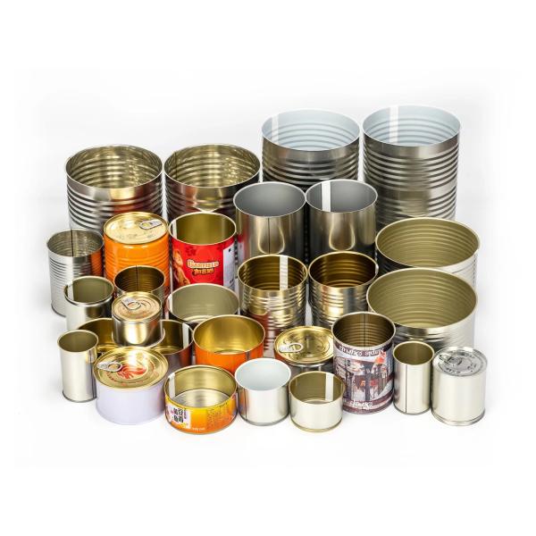 Quality Milk Powder Food Tin Can Paper Packaging With Lid Recycle for sale