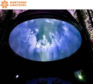 China Customized Dome Projection Theater For Planetarium Science Hall wholesale