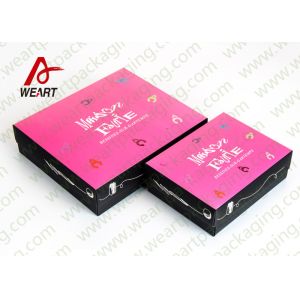 China White Card Paper Presentation Boxes Folding Feature CMYK Printing Insert wholesale