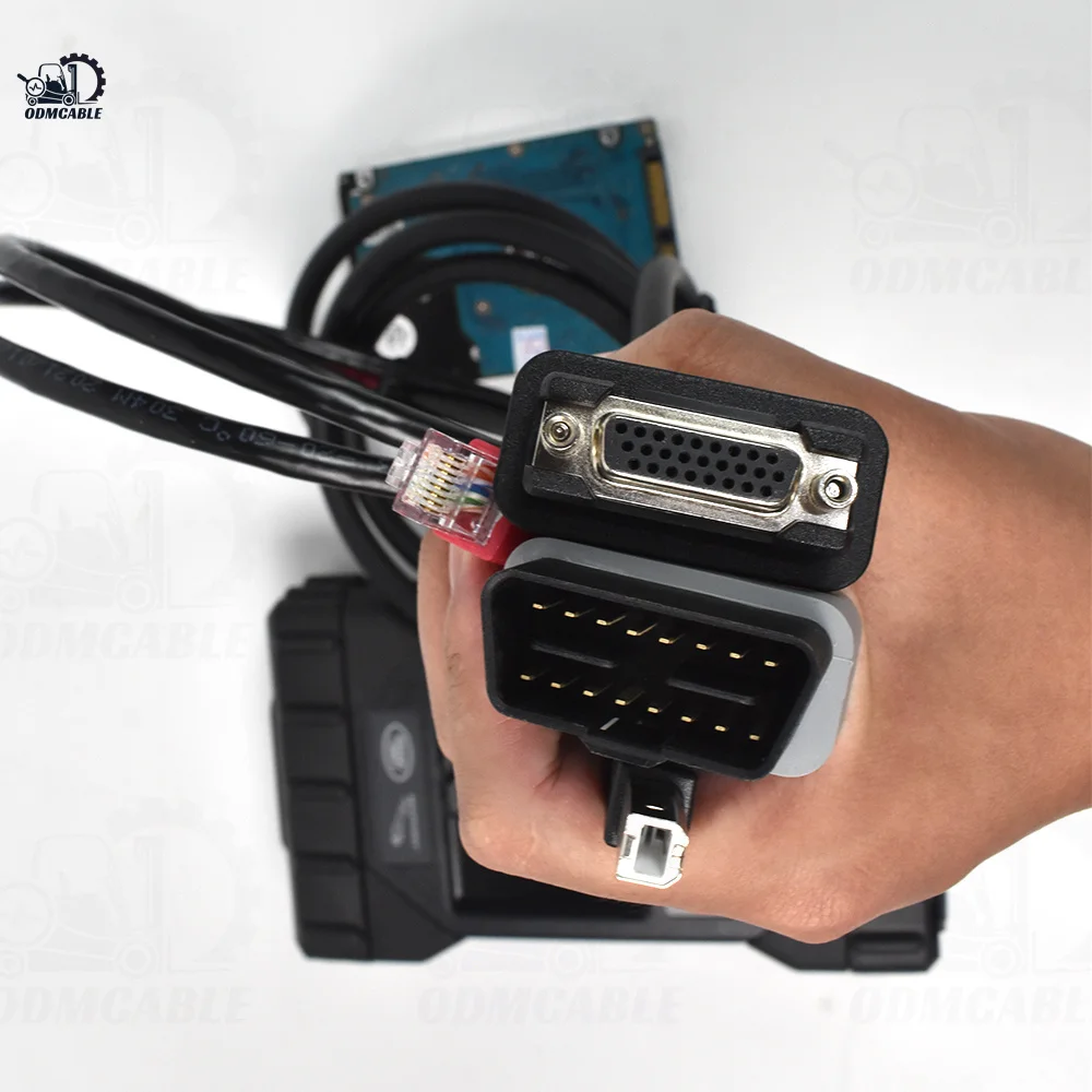 JLR DoIP VCI Interface JLR SDD Pathfinder Diagnostics J2534 Reprogramming With CFC2 Laptop Obd II Auto Diagnostic Tool