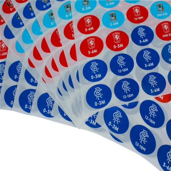 Quality Promotion Round Custom Adhesive Labels Offset Printing for sale