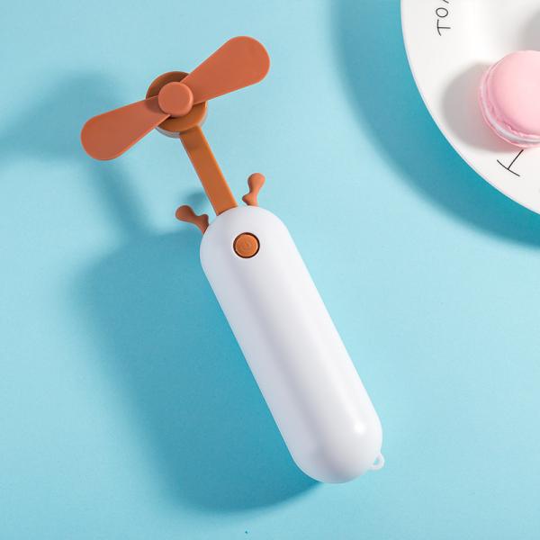Quality Portable Battery Operated Fans 2 Speed Control Rechargeable Mini USB Fan for sale