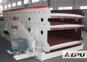 China 3 Layer Elliptic Vibrating Screening Machine In Mineral Screening Plant wholesale