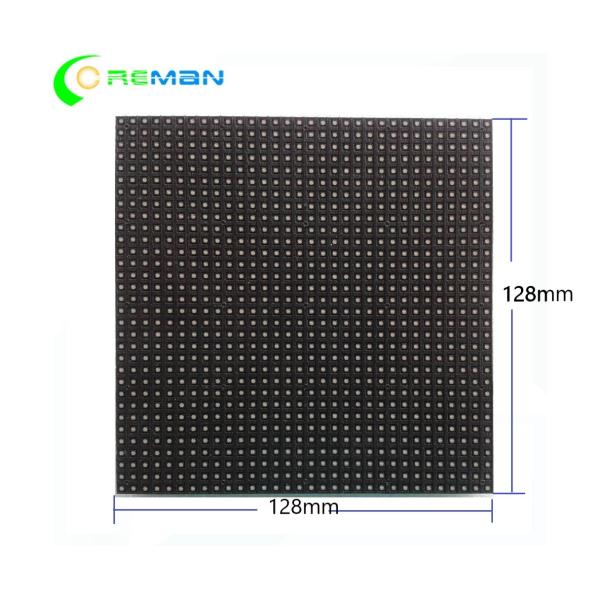 External Internal Smd LED Display Module , Black Led Hub75 LED Module Screen