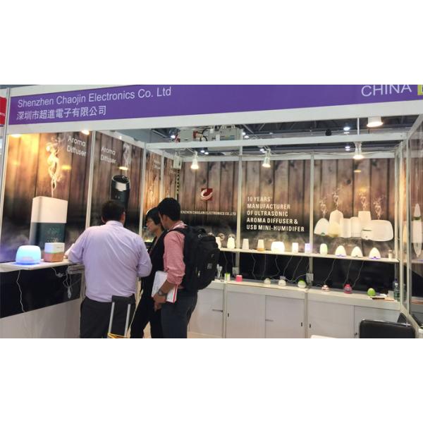 Ultrasonic Essential Oil 300ml PP Wood Aromatherapy Diffuser