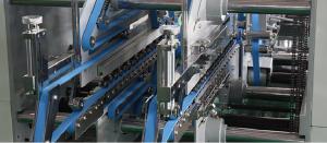 China 5800×900mm Automatic Folder Gluer Machine Cold Water 2.2Kw High Speed on sale