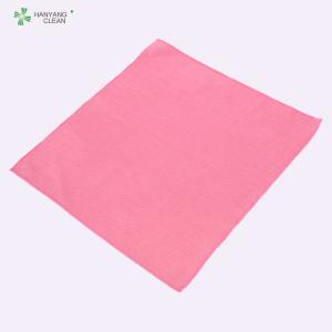 China 3 layers cleanroom anti static esd lint free microfiber cleaning cloth wholesale