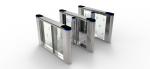 600mm Pass Width Swing Barrier Turnstile Gate Automatic Swipe Card Access