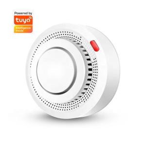 China Glomarket Wholesale Tuya Smart Smoke Detector Wireless Remote Alarm Household Smoke Sensor OEM Support wholesale