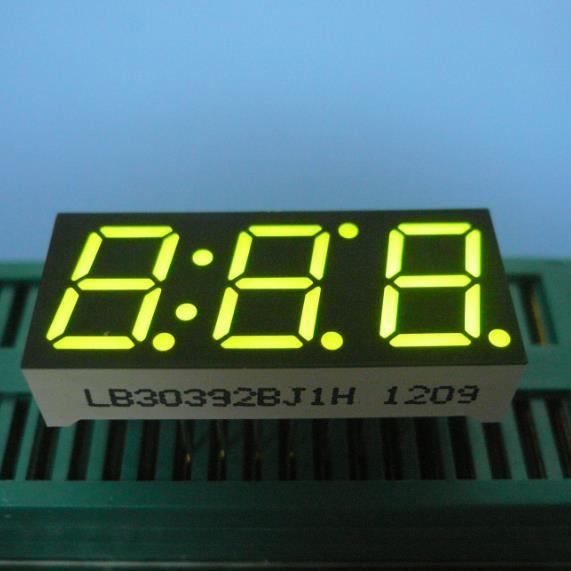 Quality 0.39" Green Triple Digit Seven Segment LED Display For Intrument Panel Indicator for sale