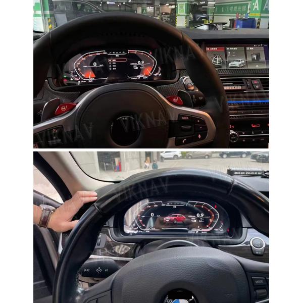 Viknav For BMW 5Series E60 E61 E63 E64 (2004-2009) 12.3 inch Digital Dashboard LCD Speedometer Vehicle Display Panel