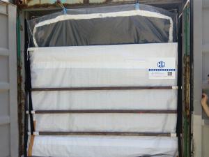 China PP PE 20ft Shipping Container Liner Bags 27000KG Loading wholesale