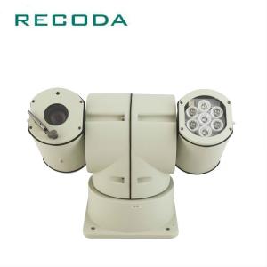 China Anti Shock Vehicle PTZ Camera , Auto Tracking PTZ IP Camera Distance 100 Meter on sale