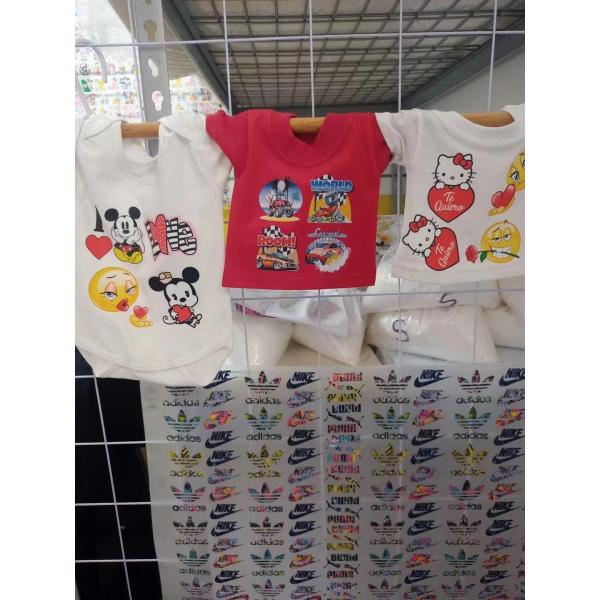 Inkjet Printable Hot Peel Heat Transfer PET Film For DTF Printing