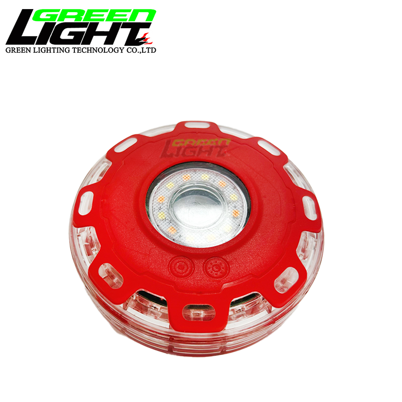 Led Rechargeable Warning Light for Traffic Road Multiple Lighting Modes Satisfy Different Lighting Applications IP68