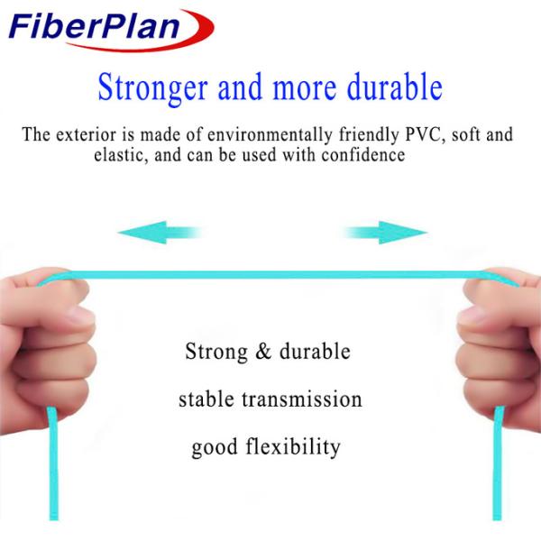 Mtp Mpo Fiber Cable PVC LSZH OM3 MPO MTP Fiber Optic Loopback With Low Insertion Loss Om3 Fiber Cable