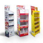 PDQ custom display stand shelf in house structure