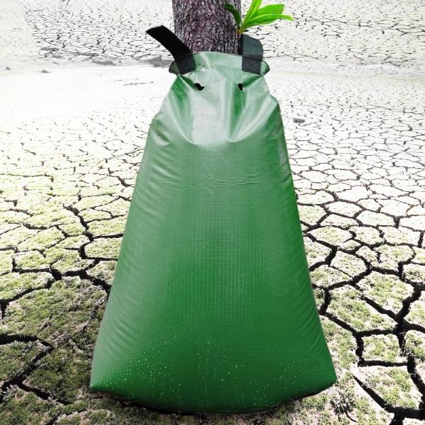 Quality PE PVC Mesh Tarp Self Drip Irrigation Tree Water Bag 15 20 Gallon for Tree Growing for sale