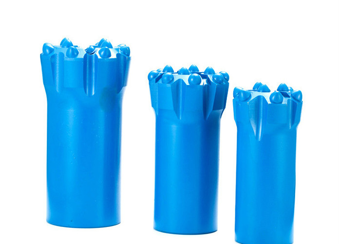 Blue T38 64mm Thread Button Bit Construction Use ISO9001