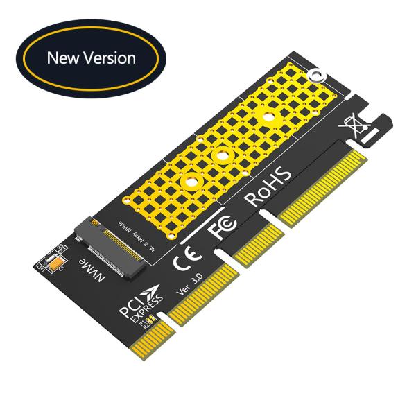 Quality NVMe Adapter M.2 PCIe SSD to PCI-e x4 / x8 / x16 Converter Card for M.2 (M Key) NVMe SSD 2280/2260/2242/2230 for sale