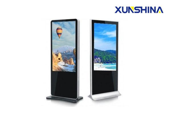 Quality Wifi Network University 43" Floor Standing LCD Advertising Display With Android for sale