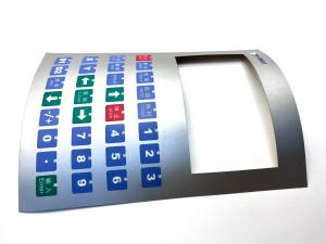 China Printed Polyester Digital Membrane Switch Module Arduino Matte Self Adhesive Nameplate wholesale