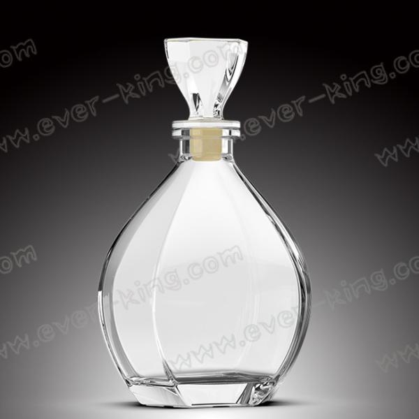 SGS Cork Cap Empty 750ML Tequila Glass Bottle
