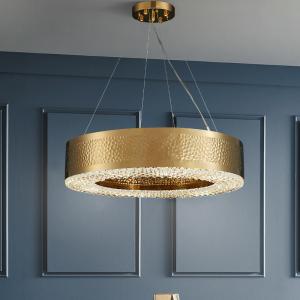 ODM Crystal Custom Pendant Light Fixtures ISO9001 Rust Prevention