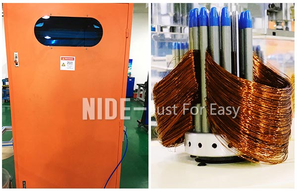automatic motor coil winding machine