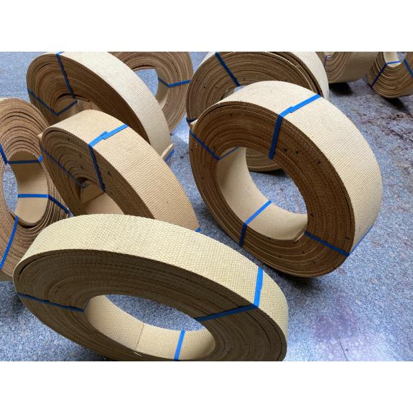Brown Woven Non Asbestos Brake Lining Material For Tractor