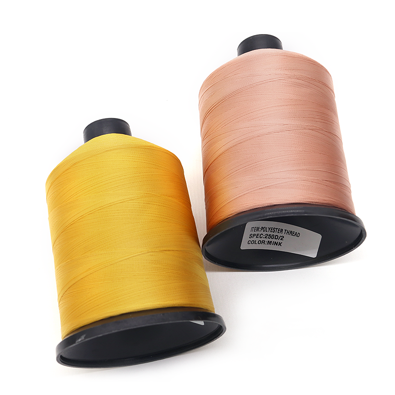 450g Weight/Cone High Tenacity Polyester Sewing Thread with and 100% Polyester Material