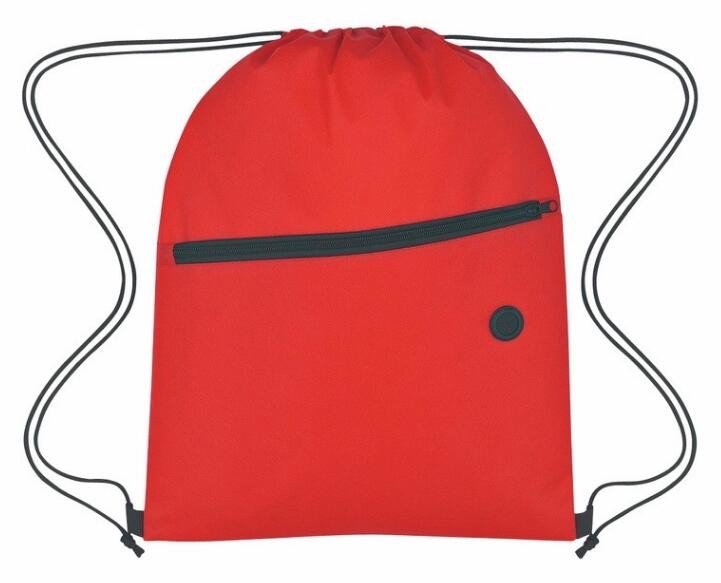Polyester fabric drawstring bag /advertising pull rope backpack cloth bag /nylon shoulder pocket customization BAGEASE