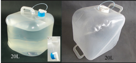 Carrier Expandable Collapsible Foldable Jerry Can Drinking Water Bag Container
