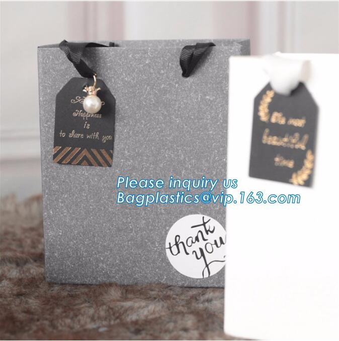 Customized Cut Printed Coated Paper Shopping Bag with Matt Lamination,rope handle custom logo printed white paper bag