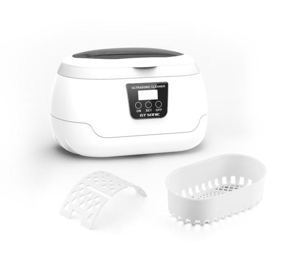 Quality 43kHz Digital Household Ultrasonic Cleaner 35watt 600ml Watch Ultrasonic Cleaner for sale
