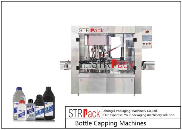 Quality Capacity 6000BPH Rotary Bottle Capper Equipment 3kw 80mm Height for sale
