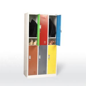 China 1850mm Height 900mm Width 6 Compartment Steel Locker wholesale