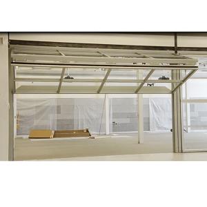 China Hydraulic Dual Panal Bifolded Toughened Glass Windows Upward Acting on sale