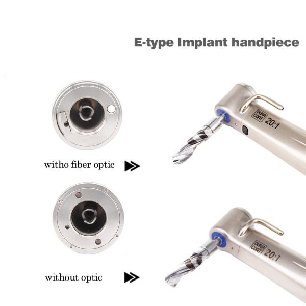 Ti-Max X-SG20L 20:1 Fiber Optic contra angle Reduction dental handpiece
