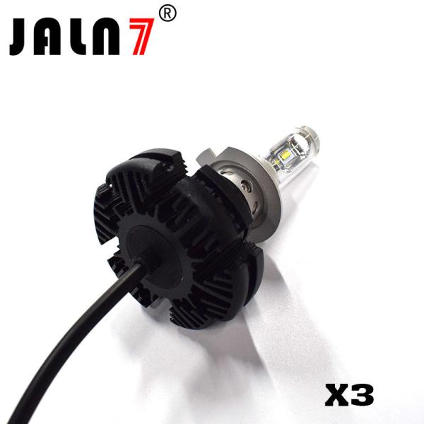 LED Headlight Bulbs JALN7 X3 LED Conversion Kits Extremely Super Bright H1/H4/H7/H11/9005/9006 50W 6000lm