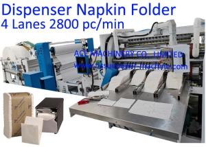 China Four Lanes L Fold Napkin Tissue Paper Machine wholesale
