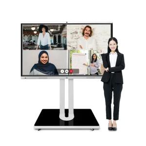 Conference All In One Lcd Wall Panel Screen Touch Handwriting Machine