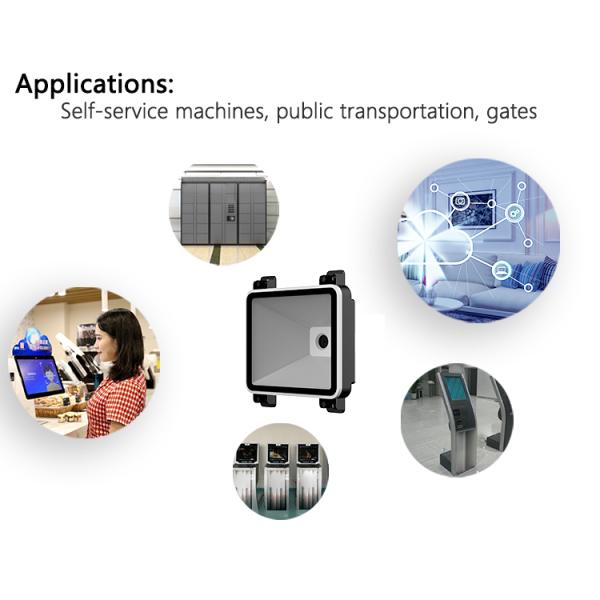 A EM1630 1d 2d Qr Code Reader Access Control Fixed Mount Barcode Scanner
