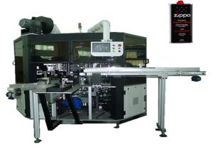 China Multi - Colour Automatic Lighter Screen Print Machine With UV Dryer wholesale