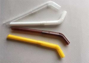China Colorful Polypropylene Drinking Straws Custom Size Flexible Plastic Straws wholesale