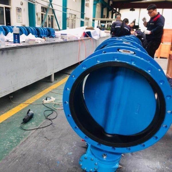 Quality Double Flanged Butterfly Valve For Water for sale