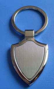 China Unique design Zinc alloy Promotional Metal Keyrings with poly bags wholesale