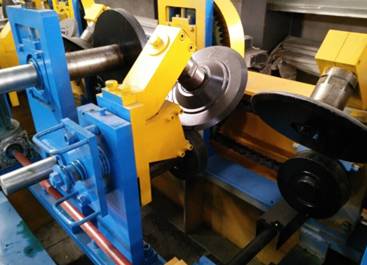 Fully Automatic CZ Roll Forming Machine For Purlin Hydraulic Punching