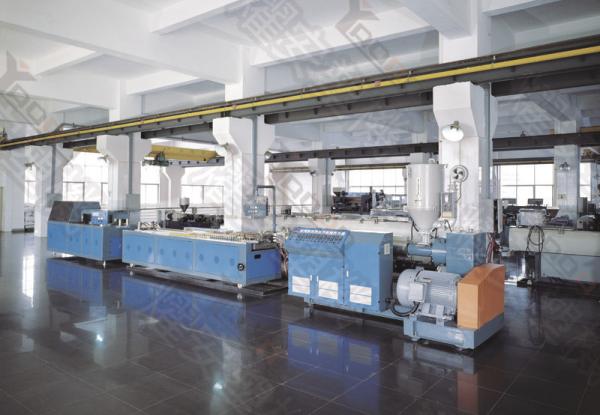 Quality Double Screw Wpc Profile Extrusion Machine , Pvc Profile Extrusion Line for sale
