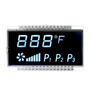 China TN COF VA Lcd Seven Segment Display 6 Digit PIN Connector wholesale